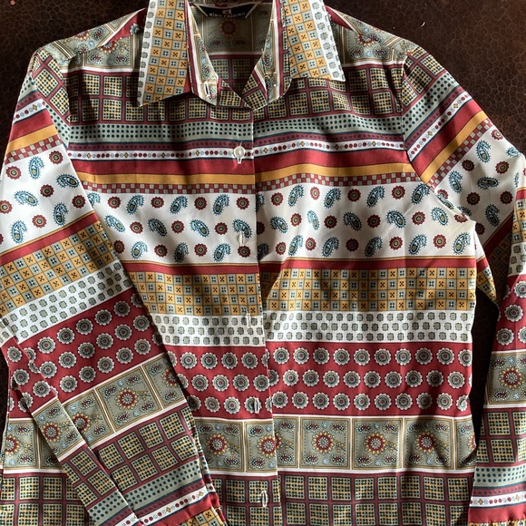 Vintage Alex Colman Button Down Size S/M - Picture 1 of 2